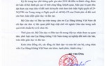Bộ Giáo dục và Đào tạo gửi thư cảm ơn Cục Hàng không Việt Nam